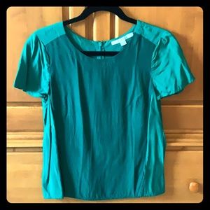 Boden 2 tone Green Blouse